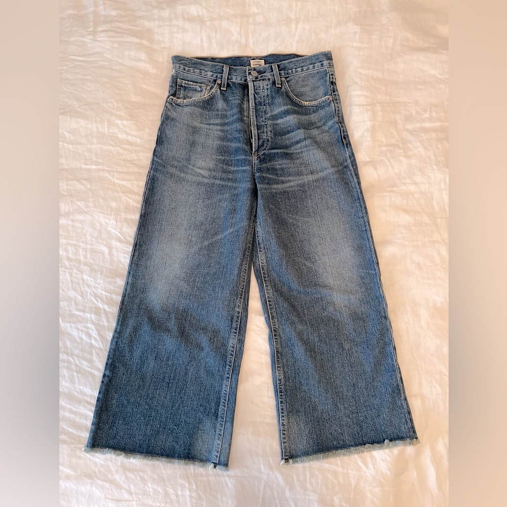Emma high rise wide leg crop